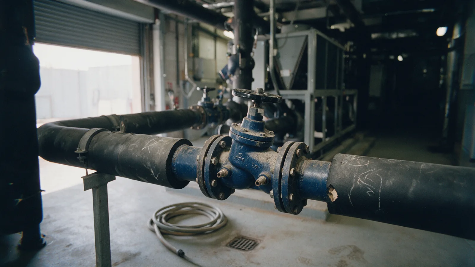 Flanged double-regulating balancing valve with a setting handwheel and two test points
